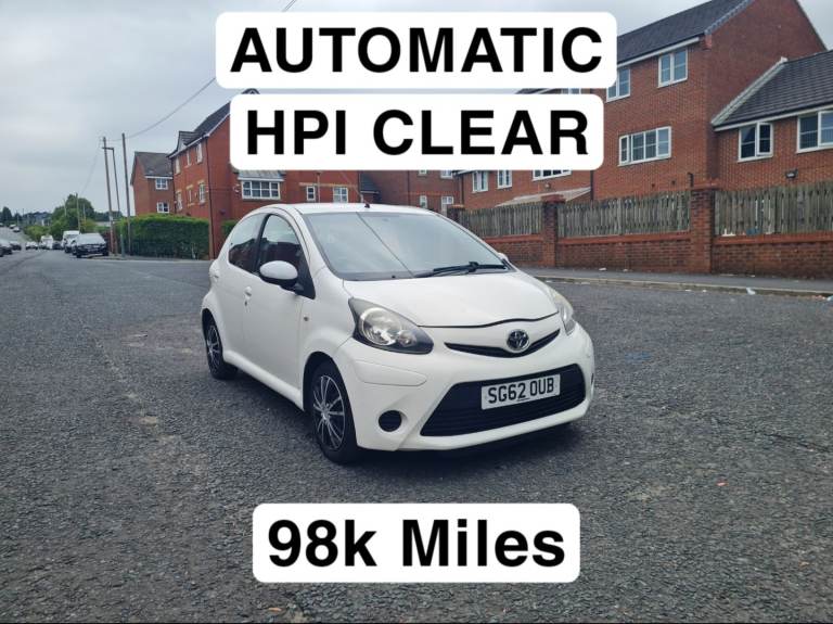 2012 Toyota Aygo Ice VVT-i 1.0 Petrol Automatic