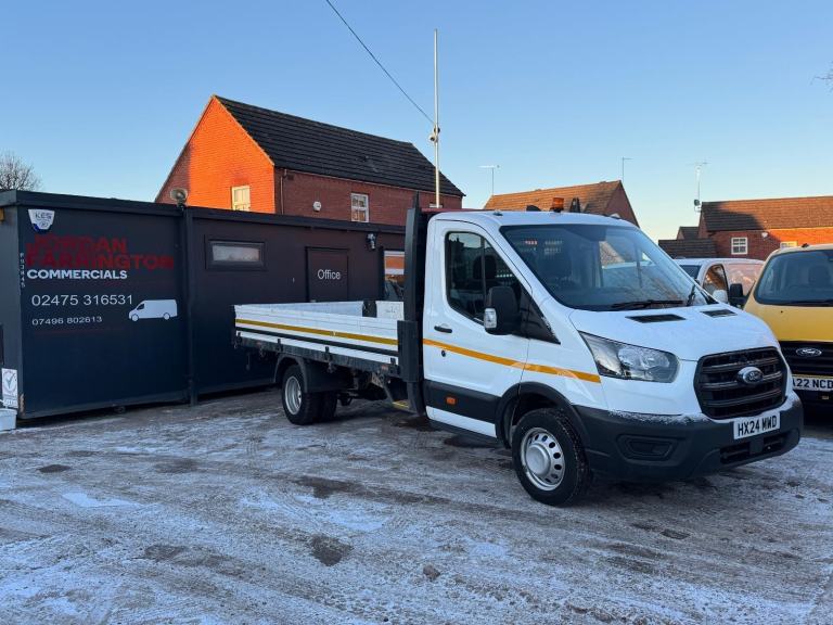 2024 FORD TRANSIT 2.0 350 L4 XLWB DROPSIDE WITH AIR-CON AND A ONE STOP BODY