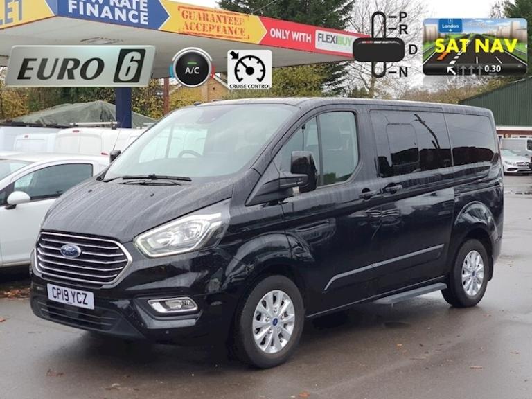 2019 Ford Tourneo Custom 2.0 TDCi EcoBlue 130ps L/R 9 Seater Titanium Auto MPV DIESEL Automatic
