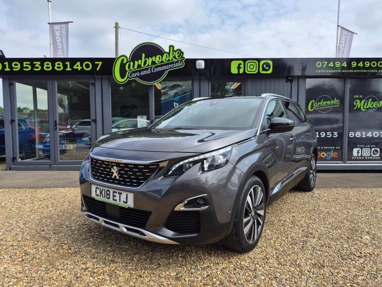 2018 PEUGEOT 5008 1.6 THP GT Line Premium EAT6 AUTO 7 SEATER - 74,000