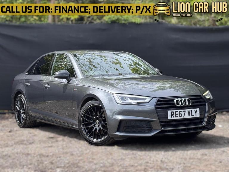 2017 Audi A4 1.4 TFSI Black Edition Euro 6 (s/s) 4dr SALOON Petrol Manual