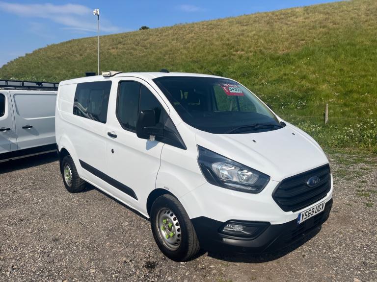 2020 Ford Transit Custom 2.0 EcoBlue 105ps Low Roof D/Cab Leader Van PANEL VAN Diesel Manual