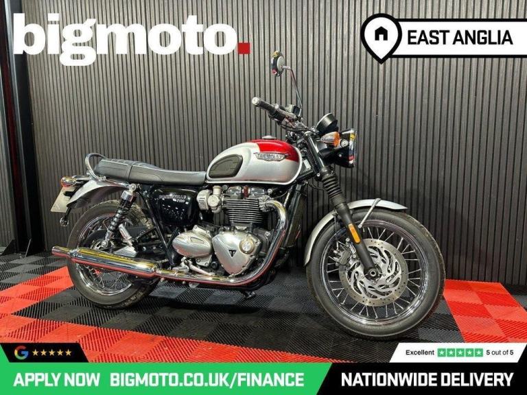 2017 66 TRIUMPH BONNEVILLE T120 FINANCE SPECIALISTS APPLY NOW