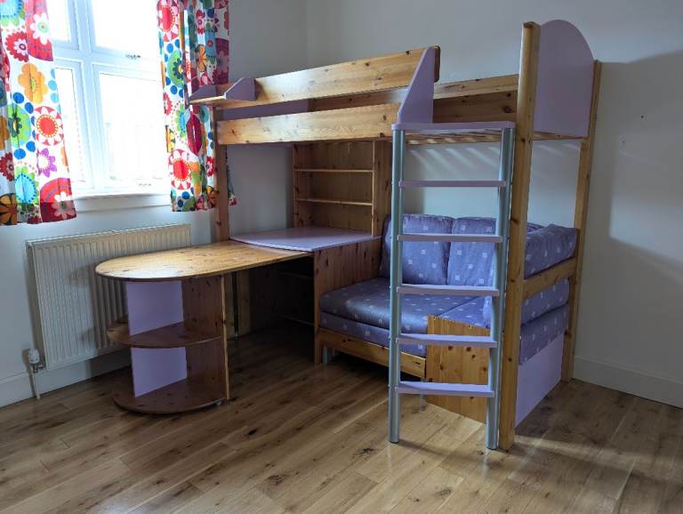 "Stompa" kid's high bed