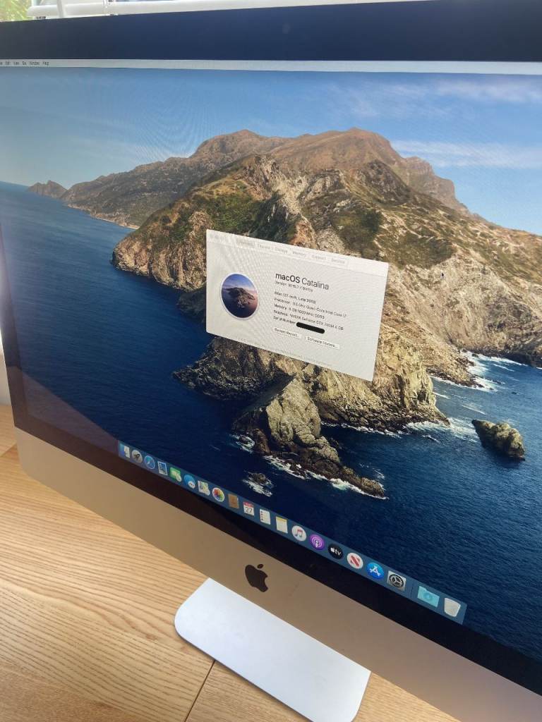 Apple iMac 27-inch, i7 3.5GHz, 8GB RAM, 500GB SSD (Late 2013)