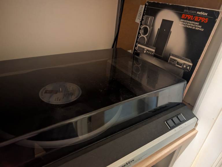 Studer Revox B795 direct drive turntable 