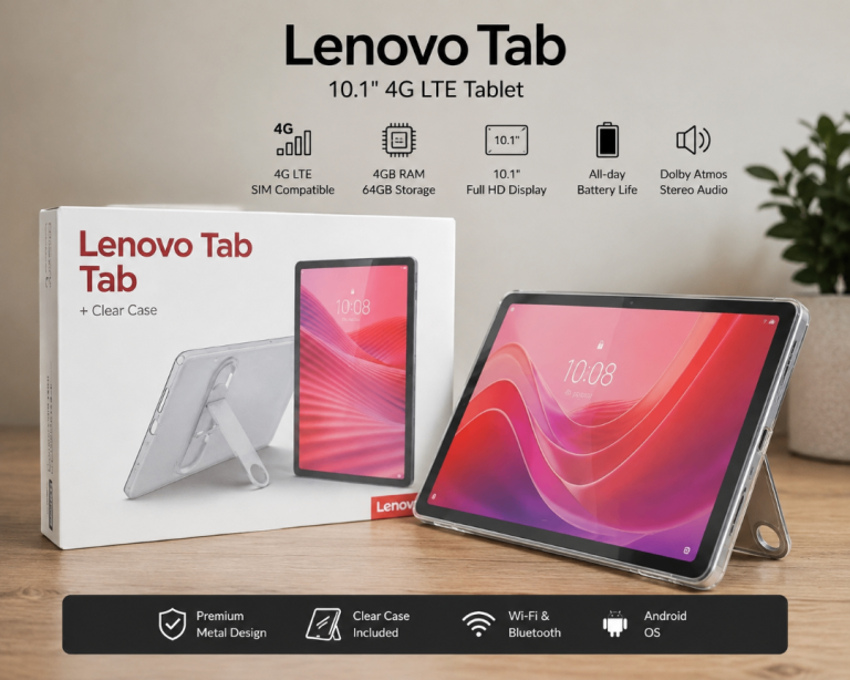Brand New Lenovo Tab 10.1" 4G LTE Tablet 64GB