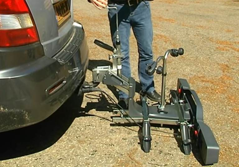twinny load xlc bikelift bike lift towbar cycle carrier 2 bikes. free local Del. ebike elderly