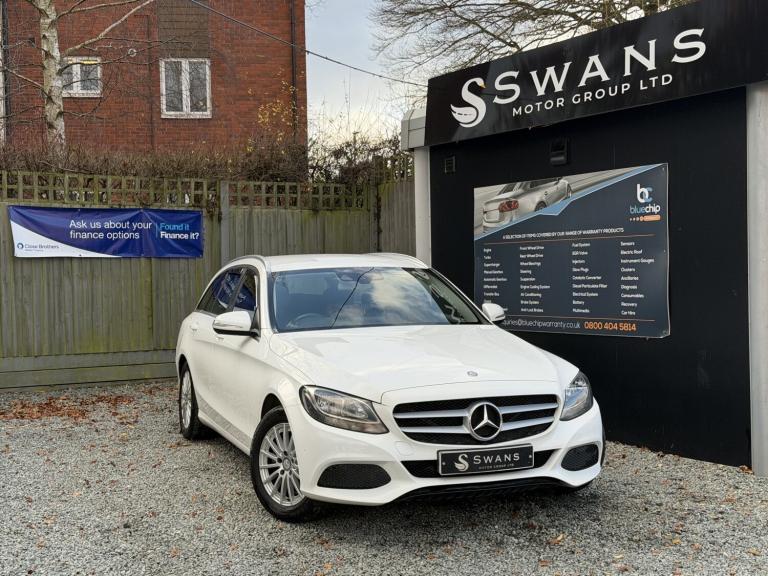 2015 Mercedes-Benz C Class C220d BlueTEC SE Diesel Manual 5 Door Estate White.