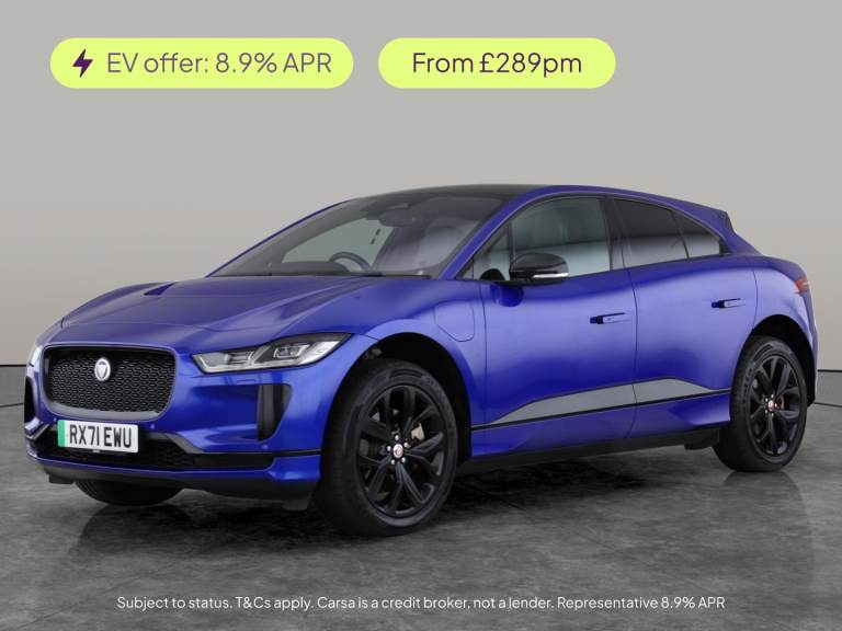 2022 Jaguar I-Pace 400 90kWh Black SUV 5dr Electric Auto 4WD (400 ps) - PAN ROOF - ADAPT CRUIS Su...