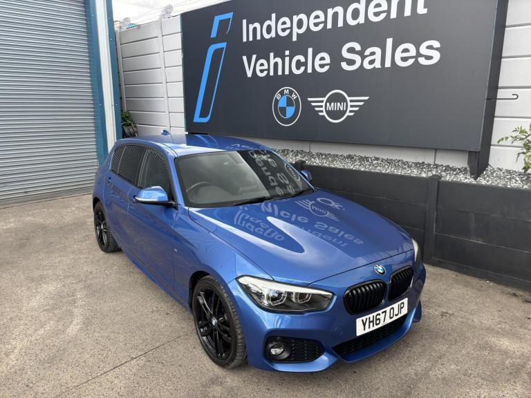 2017 BMW 1 Series 118d M Sport Shadow Ed 5dr Step Auto HATCHBACK DIESEL Automatic