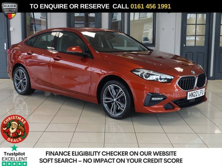 2022 BMW 2 Series Gran Coupe 1.5 218i Sport (LCP) Saloon 4dr Petrol DCT Euro 6 (s/s) (136 ps) Sal...