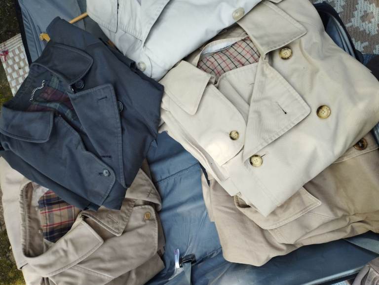 Vintage mens trench coats Burberrys St Michael