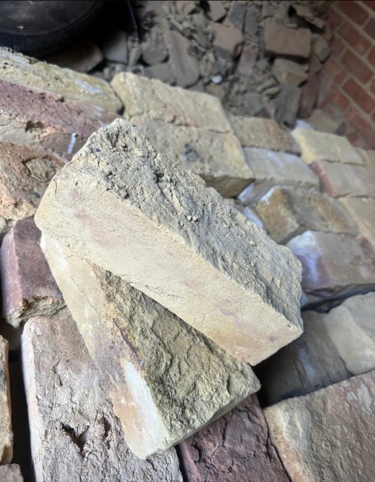 Old yellow stock bricks