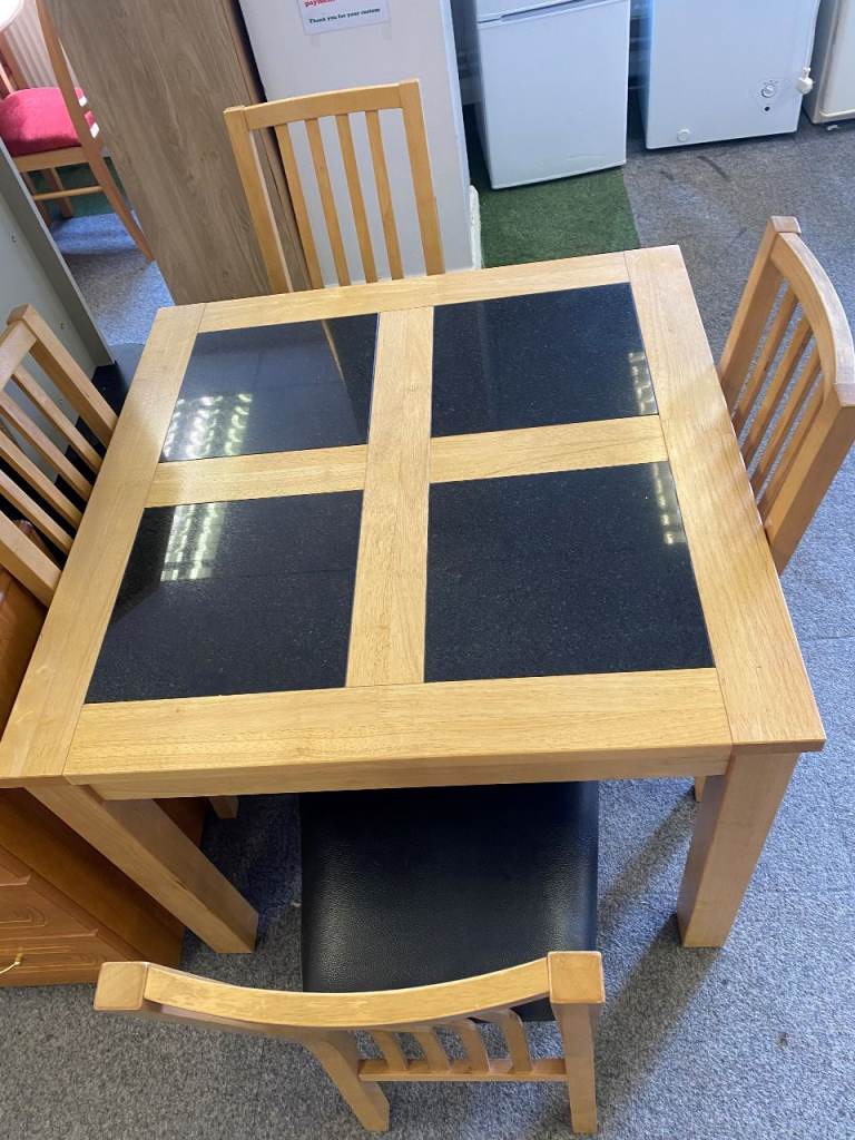 Dining table & 4 chairs.  Variety of items available, please check our other adverts.