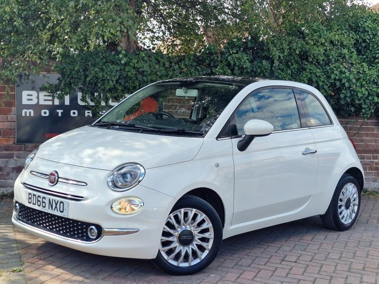 2016 Fiat 500 1.2 Lounge 3dr HATCHBACK Petrol Manual
