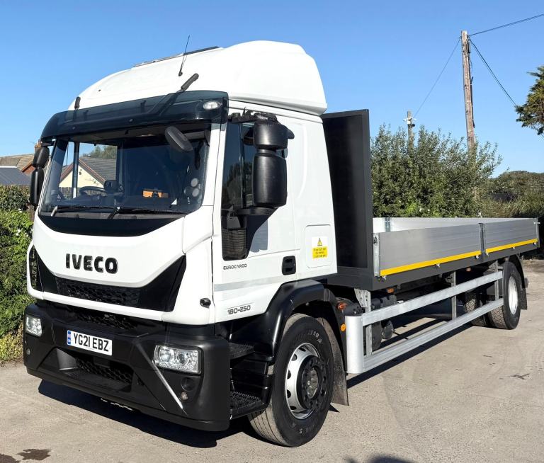 2021 IVECO EUROCARGO 180-250 NEW BUILD DOUBLE DROPSIDE SCAFFOLD A/C 18TON EURO-6
