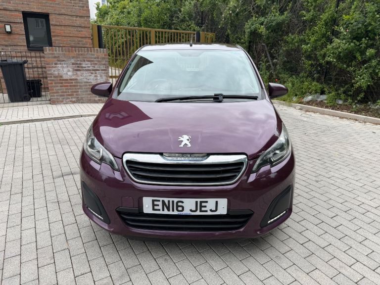 Peugeot, 108, Hatchback, 2016, Manual, 998 (cc), 5 doors