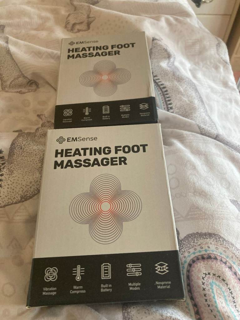 NEW X2 EmSense Heating Foot Massager