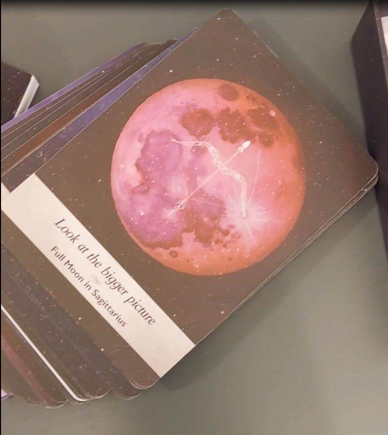 Moonology Oracle Cards 44-Card Moon Astrology Oracle Deck By Yasmin Boland Tarot