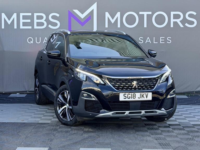2018 Peugeot 3008 1.2 PureTech GT Line Euro 6 (s/s) 5dr HATCHBACK Petrol Manual