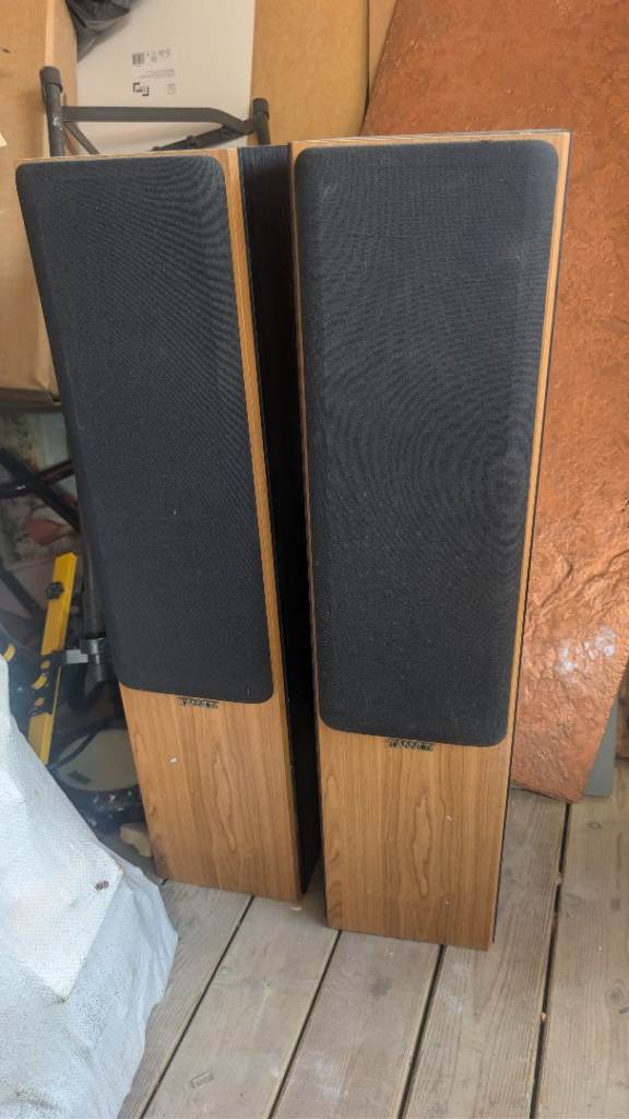 Tannoy Mercury m3 Floor Standing Speakers – Wood Finish
