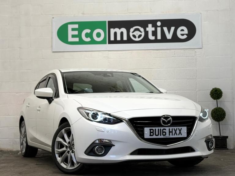 2016 Mazda Mazda3 2.0 SKYACTIV-G Sport Nav Euro 6 (s/s) 5dr HATCHBACK Petrol Manual