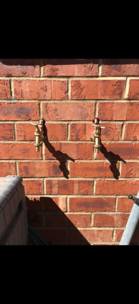 Brass Outdoor Taps – As Good As New