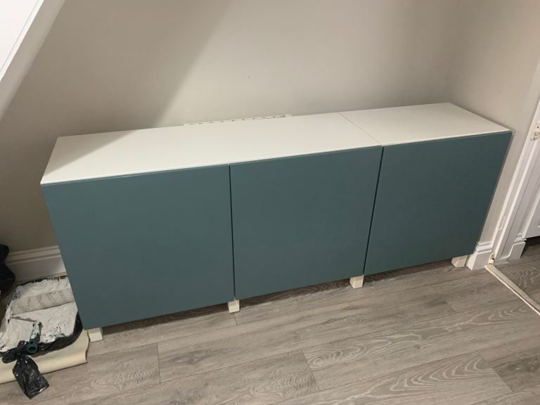 IKEA Grey / White Sideboard 