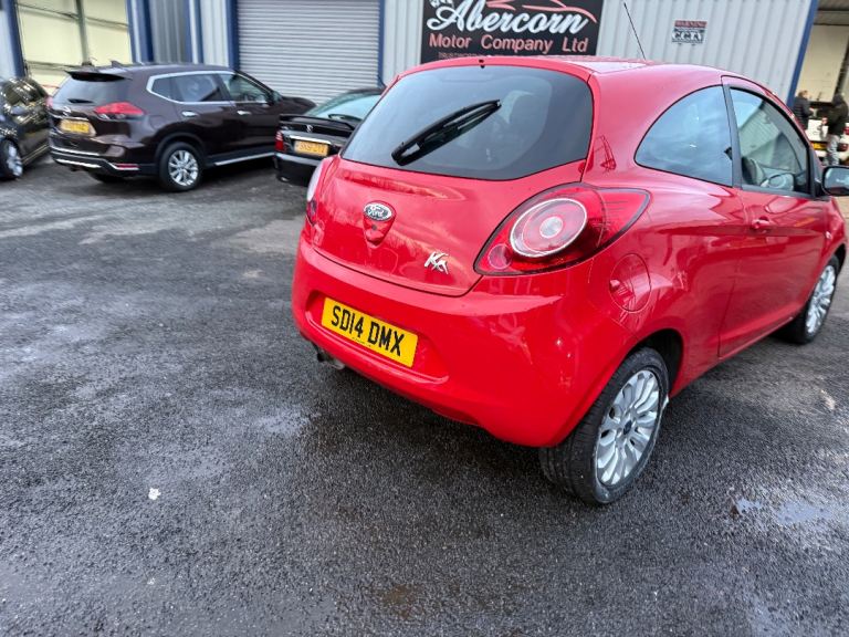 2014 Ford Ka 1.2 Zetec 79,000 Miles MOT'd September Alloy Wheels Central Locking