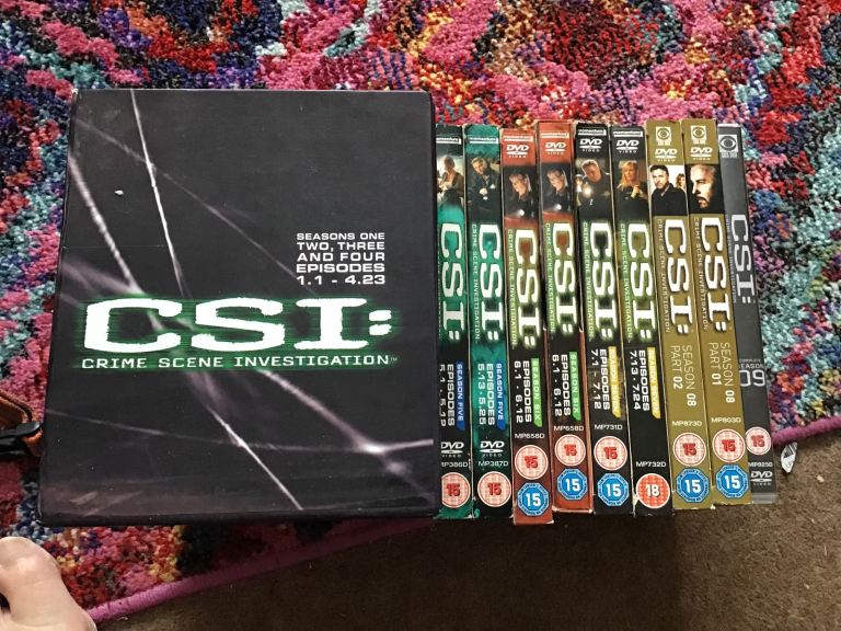 CSI: Crime Scene Investigation DVD Box Set – Seasons 1-4 & More