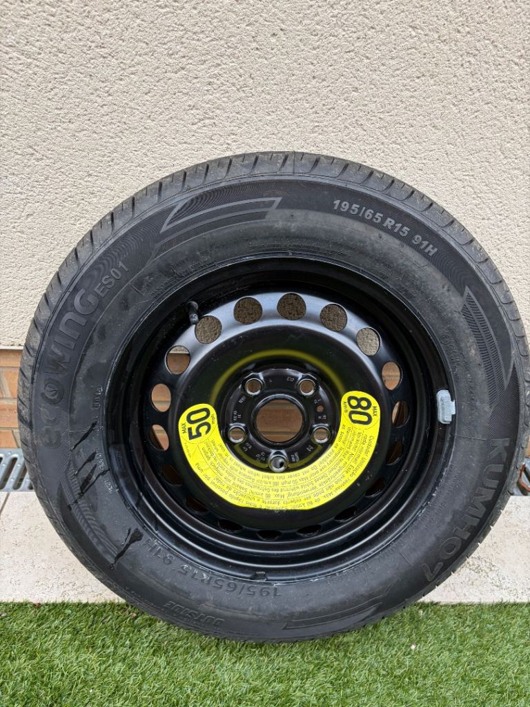 VW GOLF EOS iD3 PASSAT TOURAN AUDI A3 A4 16” SPACE SAVER SPARE WHEEL