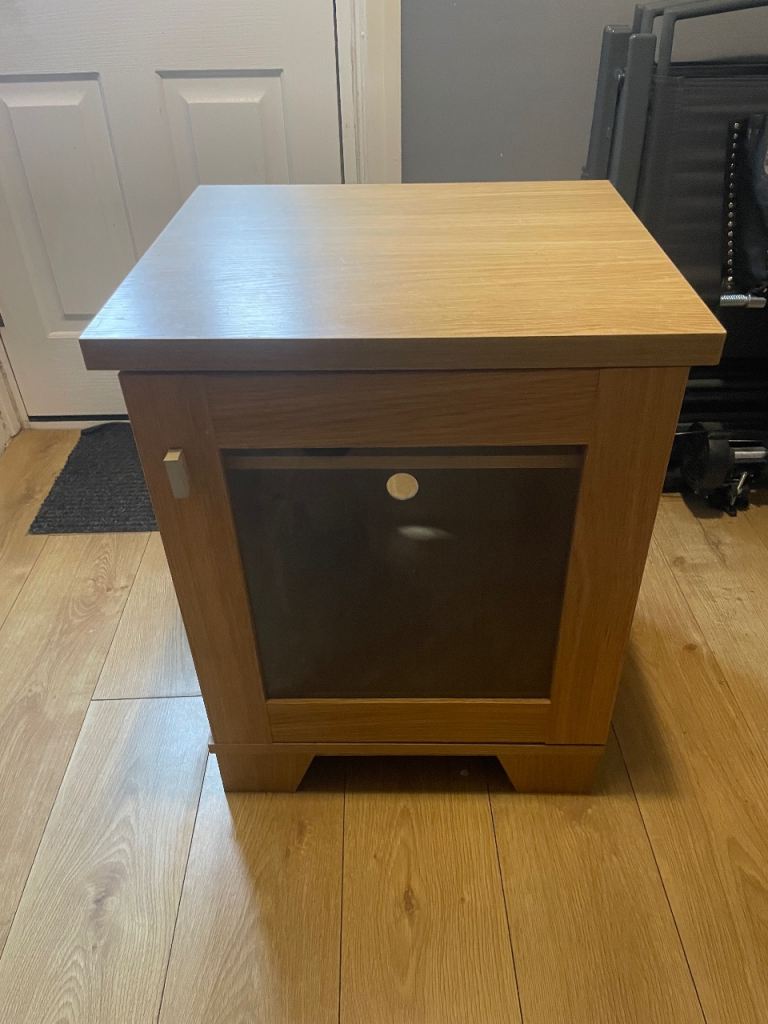 Hifi and record player cabinet