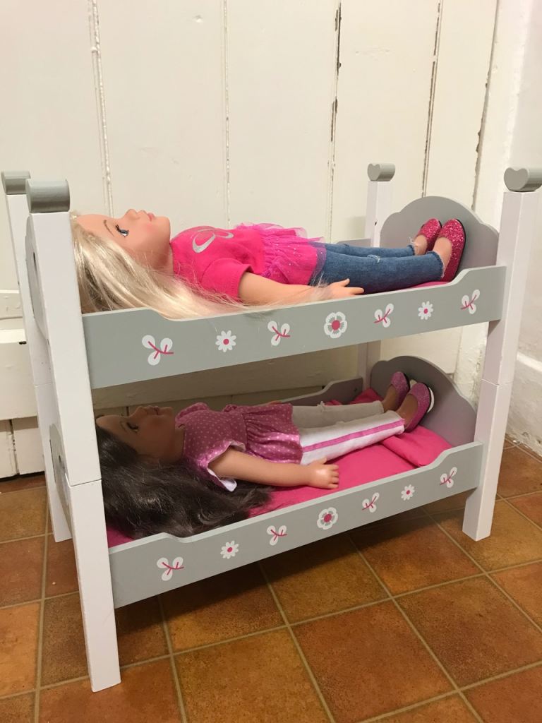 Design a friend x 2 plus wooden bunk beds and onesies