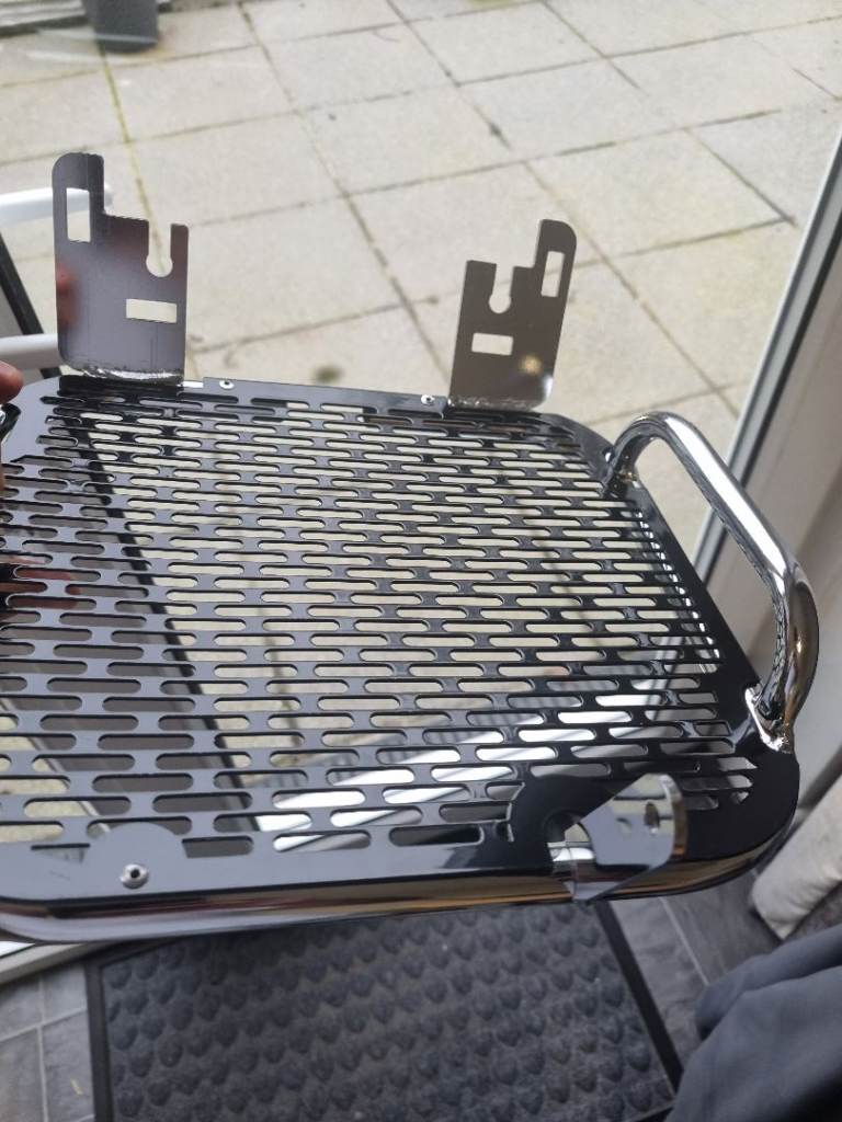 Mk1 yamaha rdlc 125 chrome radiator guard 