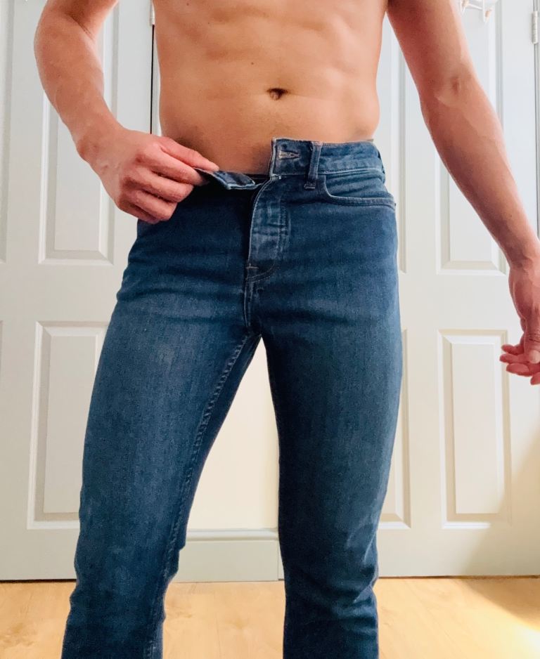 Men's Blue Slim Fit Jeans – Good Condition
