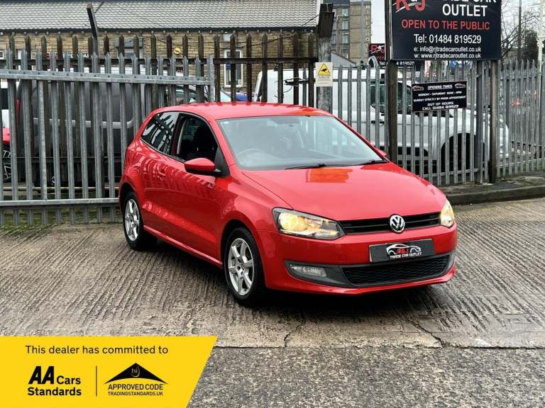 2010 Volkswagen Polo 1.2 60 Moda 3dr [AC] HATCHBACK PETROL Manual