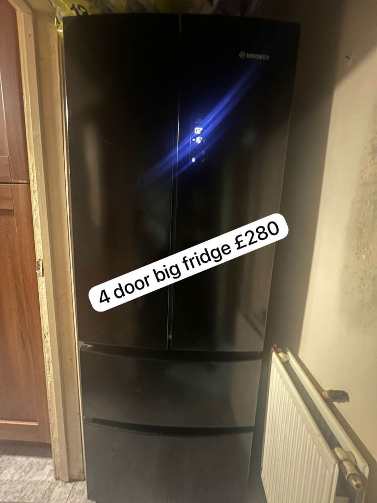 4 door fridge by hoover