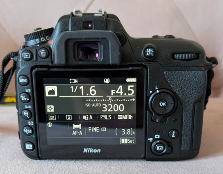 Nikon D7500 DSLR Camera Body