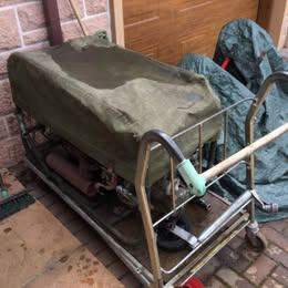 EX WD FIRE PUMPB CIRCA 1956 GREEN GODESS