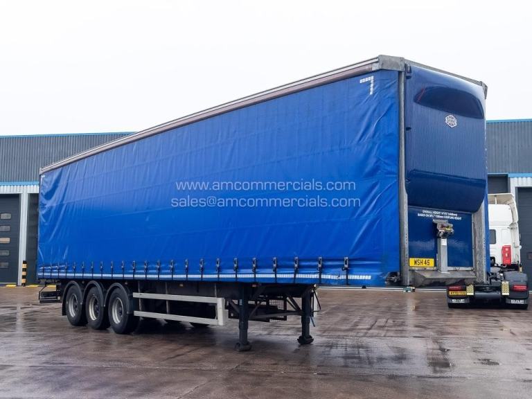 CARTWRIGHT 4450MM PILLARLESS CURTAINSIDE TRI AXLE TRAILER