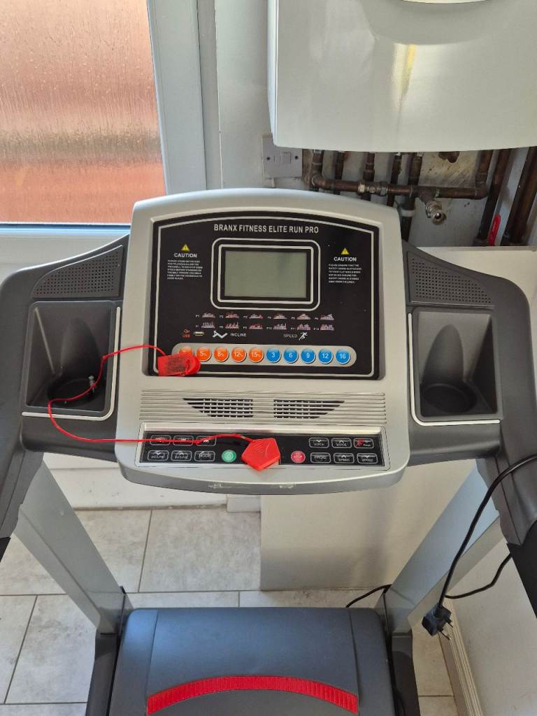 Used Branx Fitness Elite Run Pro foldable treadmill in good condition