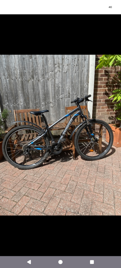 Mountain Bike, Grey/Blue – Good Condition