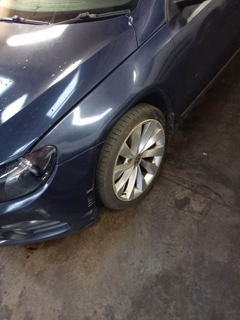 Volkswagen Scirocco 2013 Night Blue Metallic LH5X Passenger Front Wing