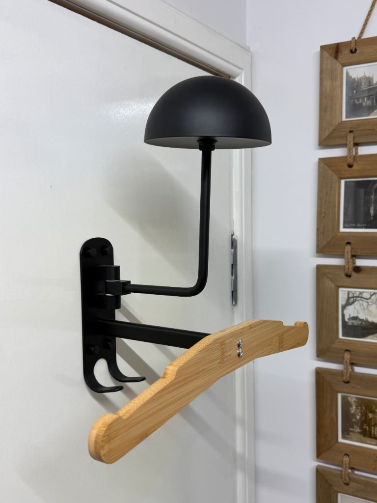 Motorcycle Helmet and Clothing Hanger