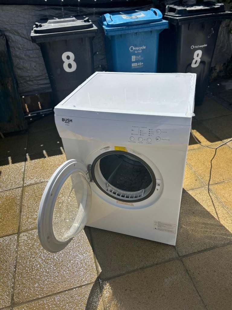 Bush White Tumble Dryer – Good Condition