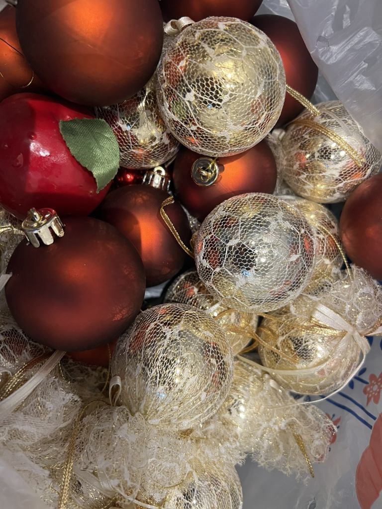 Christmas baubles 