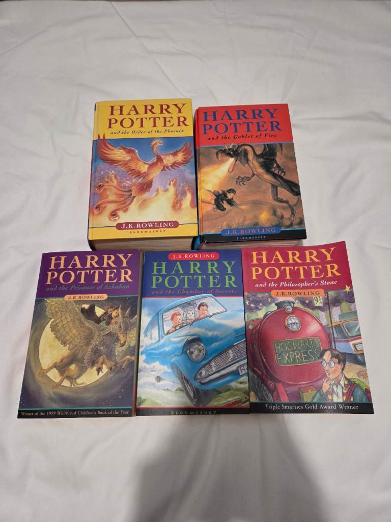 Harry potter collection of books
