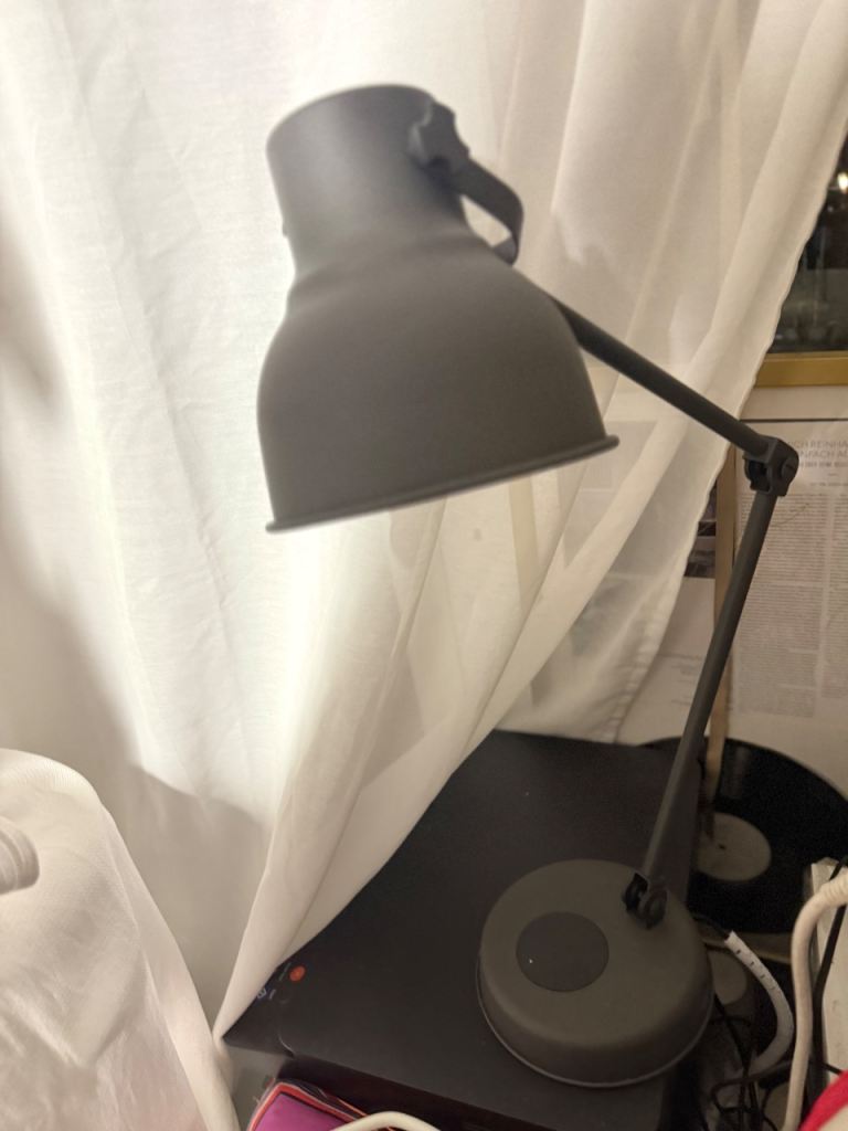 IKEA Premium Grey Floor Lamp - Excellent Condition