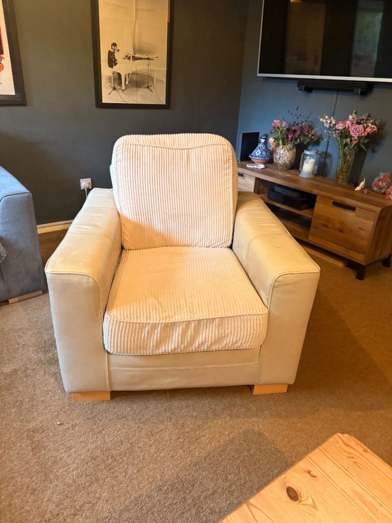 Large cream armchair *free*